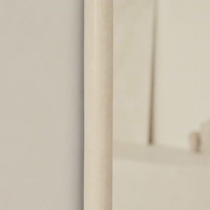 Elis – Extra großer, raumhoher, gewölbter Betonspiegel, 190 cm x 100 cm