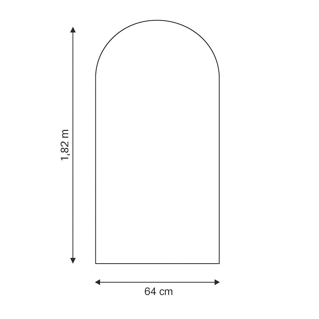 Pinterest Spiegel mit Ständer und Goldrahmen – SALE