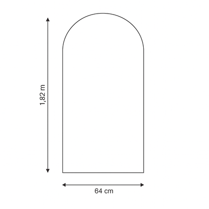 Pinterest Spiegel mit Ständer und Goldrahmen – SALE